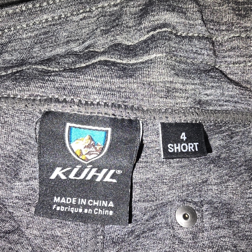 Kuhl Mova Cargo Pocket Stretch Drawstring Active Pants Women's 4 Short 31×30 - Picture 7 of 9